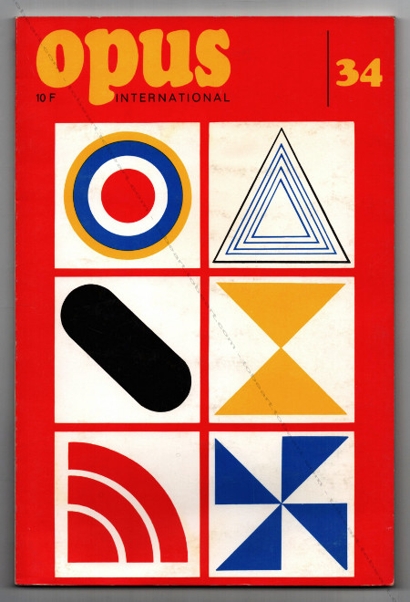 Opus International N°34. Paris, Edition Georges Fall, avril 1972.