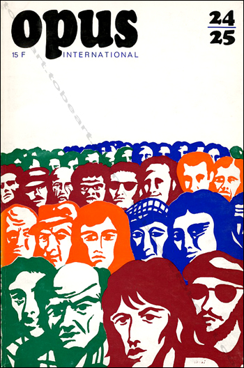 Opus International N°24-25. Paris, Edition Georges Fall, mai 1971.
