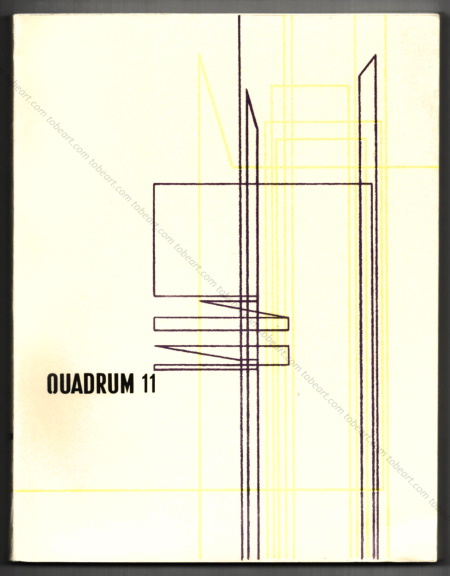 QUADRUM N11 - Revue Internationale d'Art Moderne. Bruxelles, Palais des Beaux-Arts / Association pour la Diffusion Artistique et Culturelle (ADAC), 1961.