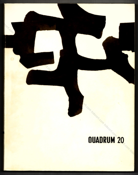 QUADRUM N°20 - Revue Internationale d'Art Moderne. Bruxelles, Palais des Beaux-Arts / Association pour la Diffusion Artistique et Culturelle (ADAC), 1966.