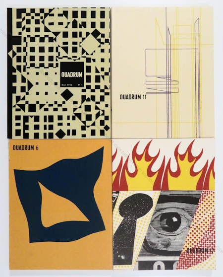 QUADRUM - Revue Internationale d'Art Moderne. Bruxelles, 1956-1962.