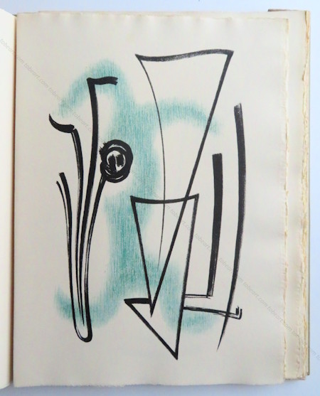 Gérard SCHNEIDER - Robert Ganzo. Langage. Paris, Lydia Conti, 1948.