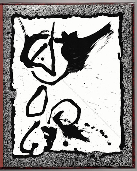 Lithographie originale de Pierre ALECHINSKY | Communication. 16 manifestations d'hypertrophie calligraphique | Editions du Daily-Bul, 1967.