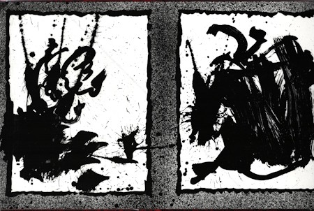 Lithographies originales de Pierre ALECHINSKY | Communication. 16 manifestations d'hypertrophie calligraphique | Editions du Daily-Bul, 1967.