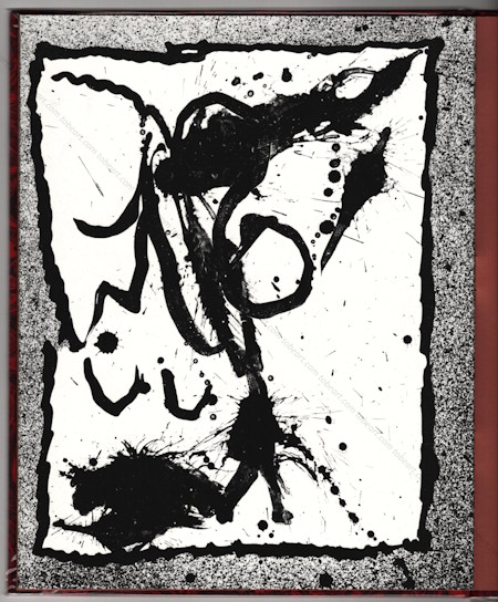 Lithographie originales de Pierre ALECHINSKY | Communication. 16 manifestations d'hypertrophie calligraphique | Editions du Daily-Bul, 1967.