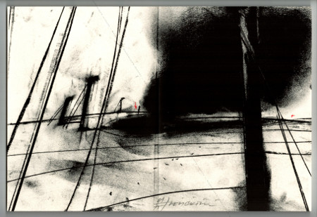 Vladimir VELICKOVIC - Alain Jouffroy et Hamid Fouladvind. L'Enfant des ruines. Paris, Le Cercle d'or, 1995.