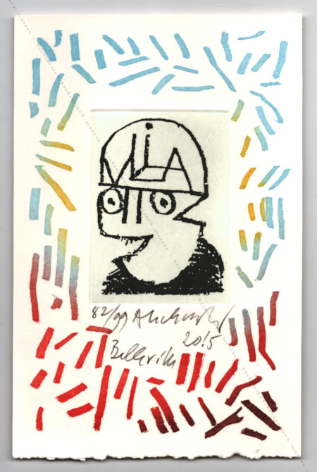 Gravure originale de Pierre ALECHINSKY - Ivan Alechine. Oldies. Paris, Editions Galilée, 2012.