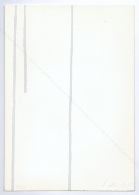 AXE N1. Anvers, Guy Schraenen, 1975.