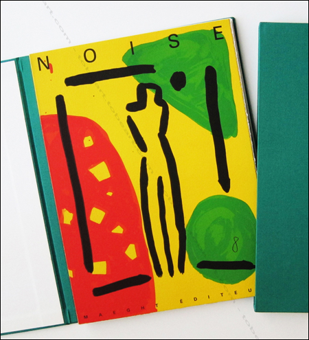 NOISE n°8 - ALECHINSKY, LABAUVIE, LAMORE, TRAQUANDIE. Paris, Maeght, janvier 1988.