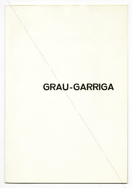 Josep GRAU-GARRIGA - Tapissos Pintures. Barcelona, Galeria René Métras, 1975.