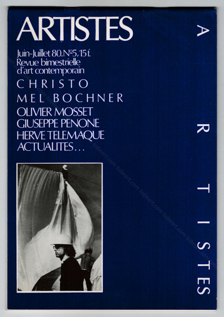 ARTISTES n5 - Revue bimestrielle d'art contemporain. Paris, Artistes, juin 1980.