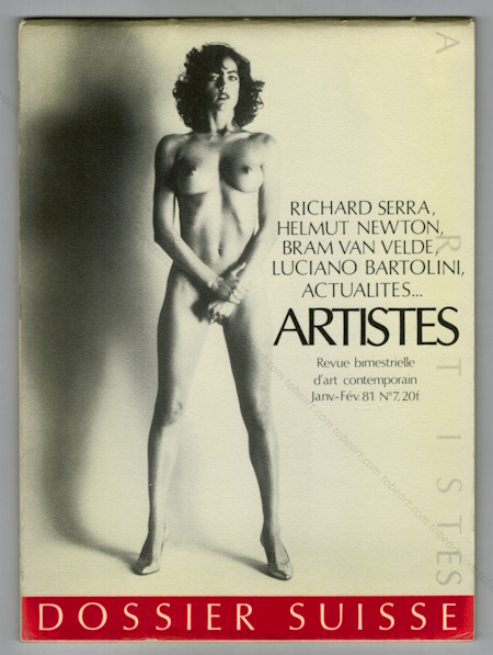 ARTISTES N7 - Revue bimestrielle d'art contemporain. Paris, Artistes, janvier 1981.