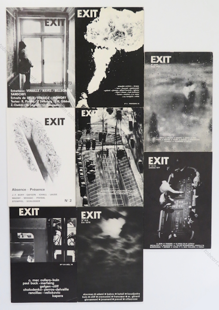 EXIT, Revue littraire et artistique trimestrielle. Paris, 19731977.