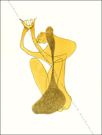 Henri LAURENS - Apollon - lithographie originale / Original lithograph, 1952.