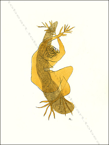 Henri LAURENS - Daphné - lithographie originale / Original lithograph, 1952.