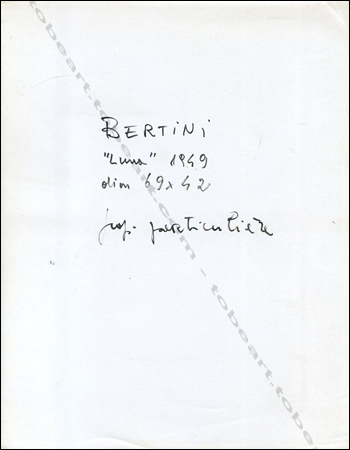 Gianni BERTINI - «Luna» 1949.