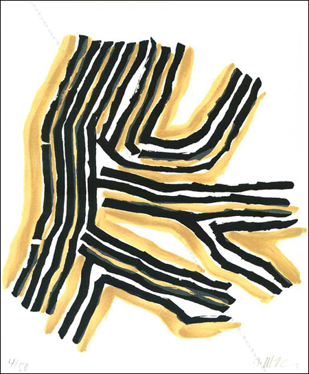 Lithographie de Raoul Ubac pour la Revue 25 - Cahiers annuels.